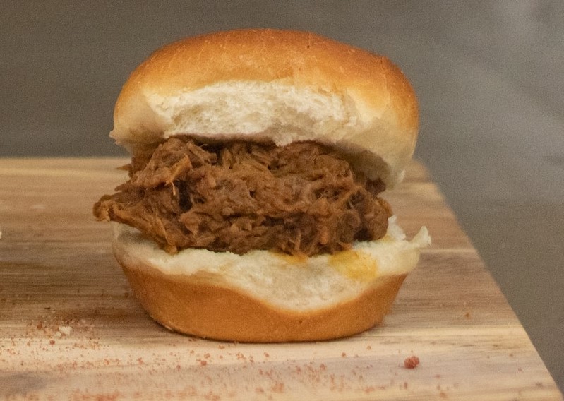 Pulled pork sandwich