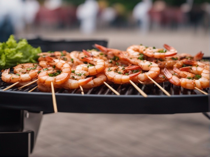 Shrimp skewers