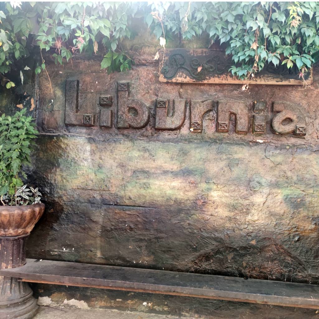 Liburnia Restaurant Sign